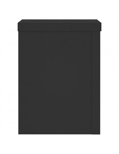 Supporti per Piante 2 pz Neri 15x15x20 cm Legno Multistrato