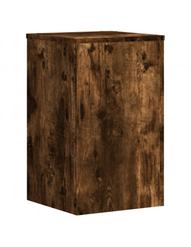 Supporti per Piante 2 pz Rovere 30x30x50 cm Legno Multistrato