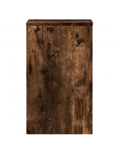 Supporti per Piante 2 pz Rovere 30x30x50 cm Legno Multistrato