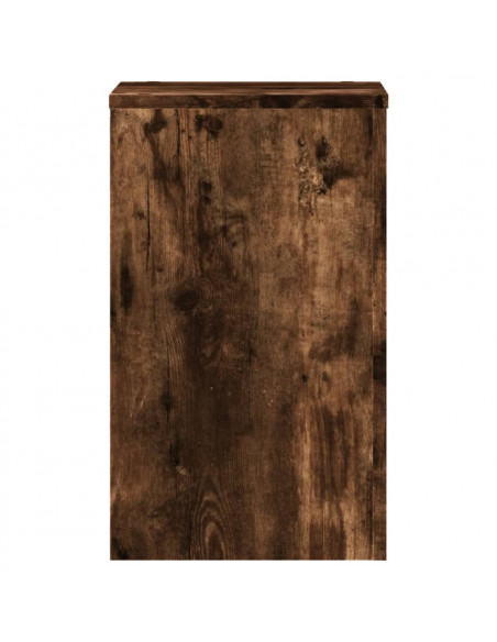 Supporti per Piante 2 pz Rovere 30x30x50 cm Legno Multistrato