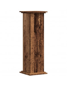 Supporto per Piante Legno Vecchio 33x33x100 cm in Truciolato 2