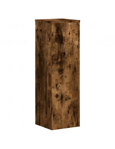 Supporti per Piante 2 pz Rovere 25x25x80 cm Legno Multistrato