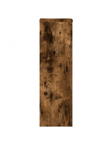 Supporti per Piante 2 pz Rovere 25x25x80 cm Legno Multistrato