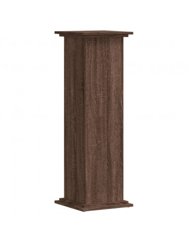 Supporto per Piante Rovere Marrone 33x33x100 cm in Truciolato