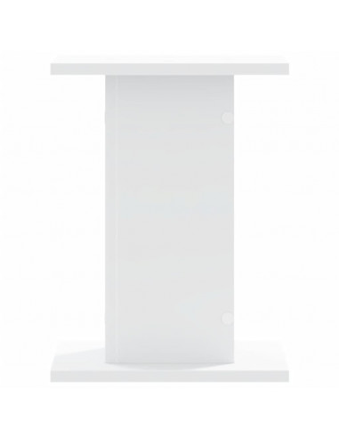 Supporti per Piante 2 pz Bianchi 30x30x40cm Legno Multistrato