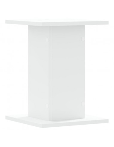 Supporti per Piante 2 pz Bianchi 30x30x40cm Legno Multistrato