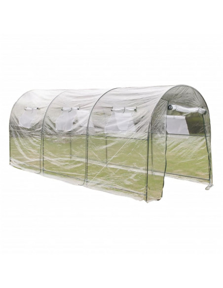 Serra Esterna con Ampia Cabina Portatile per Piante da Giardino