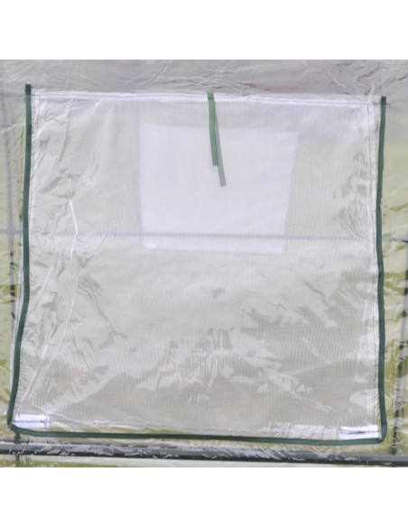 Serra Esterna con Ampia Cabina Portatile per Piante da Giardino