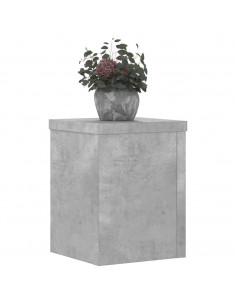 Supporti per Piante 2 pz Grigio 15x15x20 cm Legno Multistrato 2