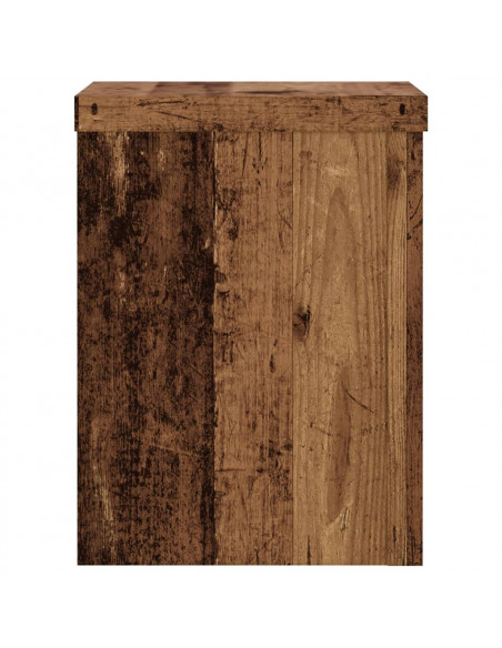Supporti per Piante 2 pz Legno 15x15x20 cm Legno Multistrato