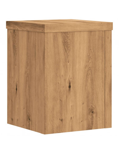 Supporti per Piante 2 pz Rovere 15x15x20 cm in Multistrato