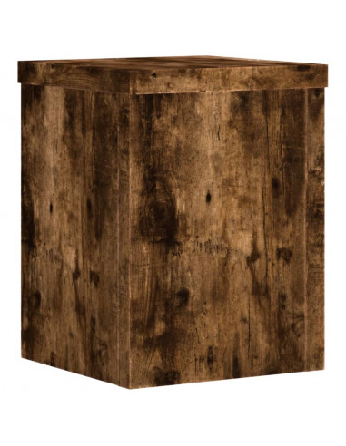 Supporti per Piante 2 pz Rovere 15x15x20 cm Legno Multistrato