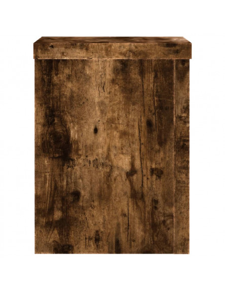 Supporti per Piante 2 pz Rovere 15x15x20 cm Legno Multistrato