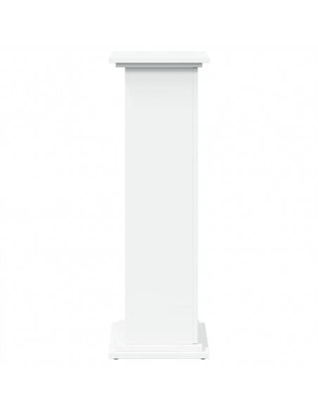 Supporto Espositivo Portaoggetti Bianco 31x30x90 cm Truciolato