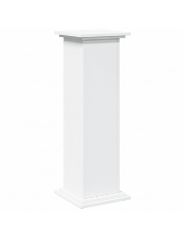 Supporto Espositivo Portaoggetti Bianco 31x30x90 cm Truciolato
