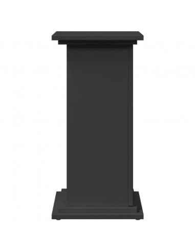 Supporto Espositivo Portaoggetti Nero 31x30x60 cm Truciolato