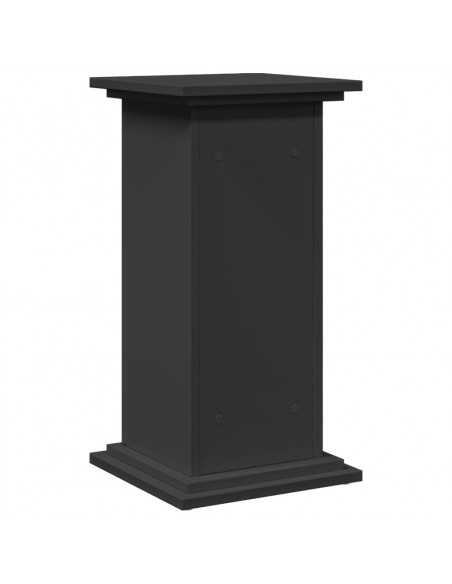 Supporto Espositivo Portaoggetti Nero 31x30x60 cm Truciolato
