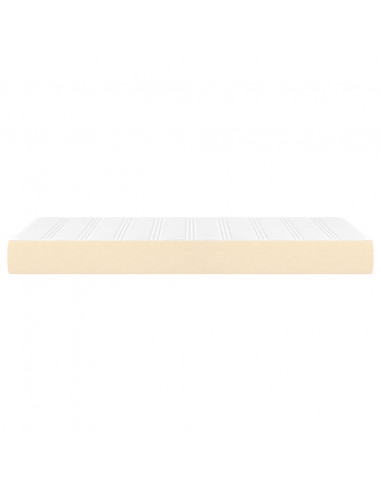 Materasso a Molle Insacchettate Crema 100x200x20 cm
