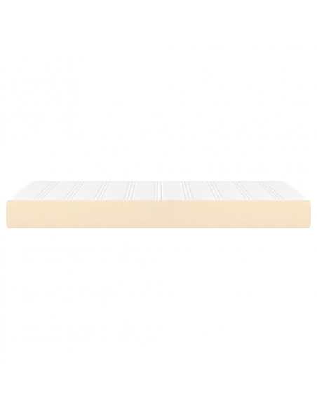 Materasso a Molle Insacchettate Crema 100x200x20 cm
