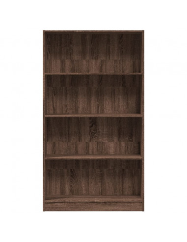 Libreria Rovere Marrone 80x24x143 cm in Legno Multistrato