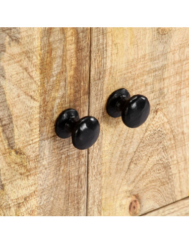 Mobile Porta TV 120x30x40 cm in Legno Massello di Mango