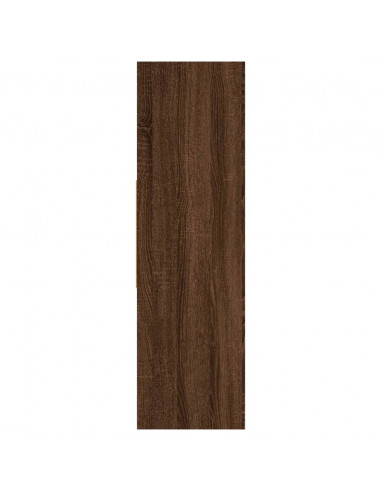 Libreria Rovere Marrone 97,5x29,5x100 cm in Legno Multistrato