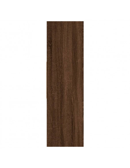 Libreria Rovere Marrone 97,5x29,5x100 cm in Legno Multistrato