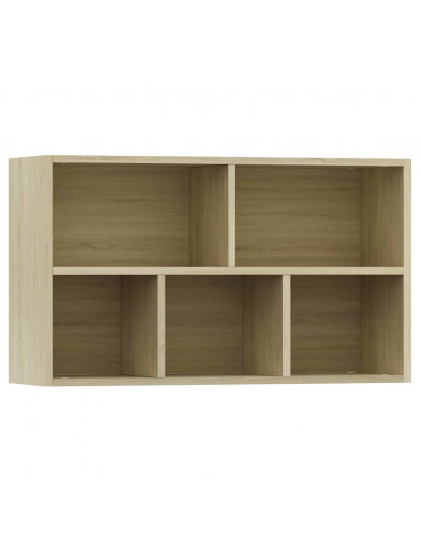 Libreria/Credenza Rovere Sonoma 50x25x80 cm Legno Multistrato