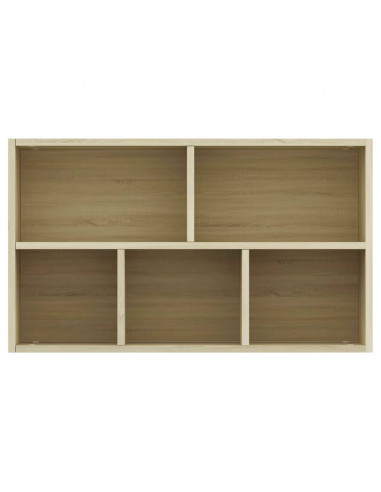 Libreria/Credenza Rovere Sonoma 50x25x80 cm Legno Multistrato