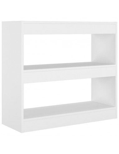 Libreria/Divisorio Bianco 80x30x72 cm