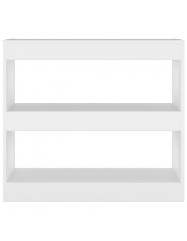 Libreria/Divisorio Bianco 80x30x72 cm