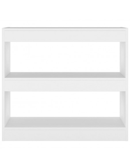 Libreria/Divisorio Bianco 80x30x72 cm