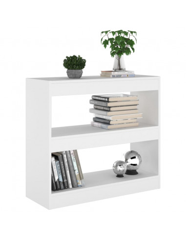 Libreria/Divisorio Bianco 80x30x72 cm