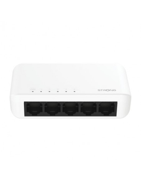 Strong SW5000P switch di rete Gigabit Ethernet (10/100/1000) Bianco