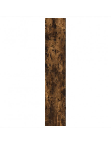 Libreria Rovere Fumo 70x36x189 cm in Legno Multistrato