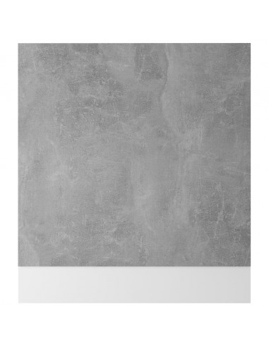 Pannello Lavastoviglie Grigio Cemento 59,5x3x67 cm Multistrato