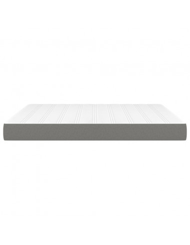 Materasso a Molle Insacchettate Grigio Scuro 180x200x20 cm