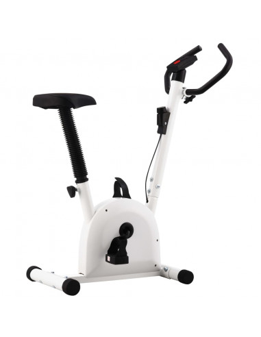 Cyclette Ellittica con Cinghia di Resistenza Bianca