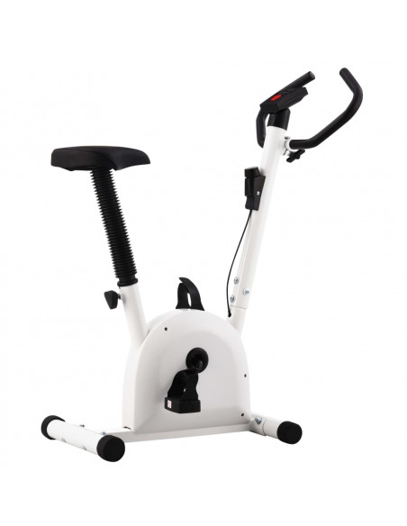 Cyclette Ellittica con Cinghia di Resistenza Bianca