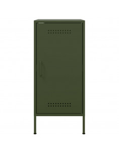 Credenze 2pz Verde Oliva 36x39x79 cm Acciaio Laminato a Freddo 2
