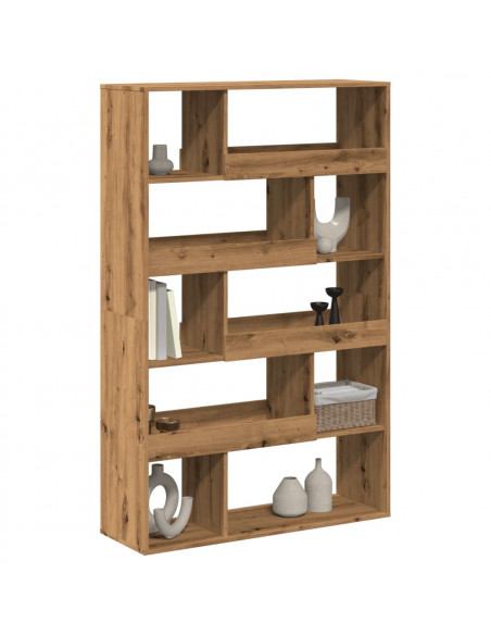 Libreria Rovere Artigianale 100x33x156,5 cm in Truciolato