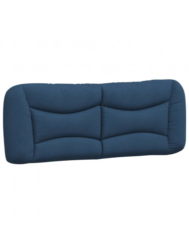 Letto con Materasso Hvar Blu 120x200 cm in Tessuto