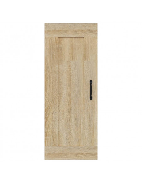 Armadietto a Muro Rovere Sonoma 35x34x90cm in Legno Multistrato