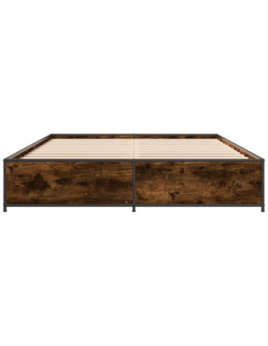 Giroletto Rovere Fumo 120x200 cm in Legno Multistrato Metallo