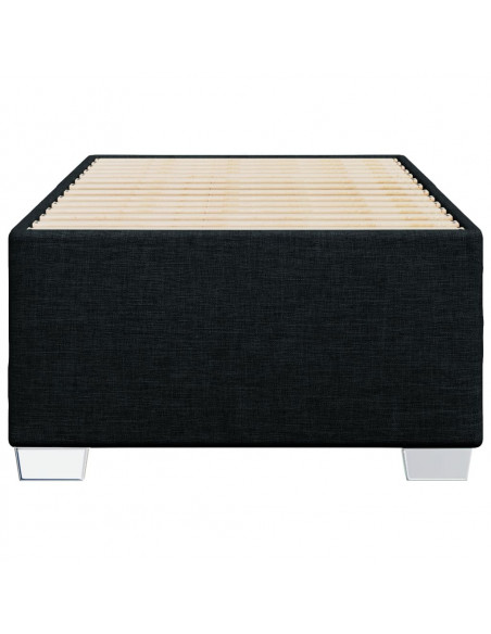 Giroletto Nero 90x200 cm in Tessuto