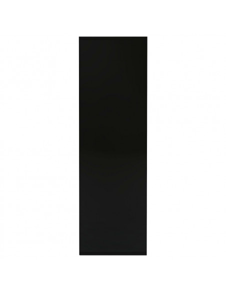 Libreria Nera 98x29x97,5 cm in Legno Multistrato
