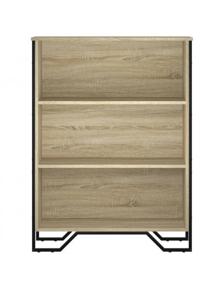 Libreria Rovere Sonoma 80x31x106 cm in Legno Multistrato