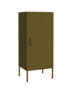 Armadietto Verde Oliva 42,5x35x101,5 cm in Acciaio 2