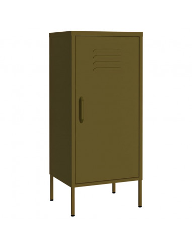 Armadietto Verde Oliva 42,5x35x101,5 cm in Acciaio