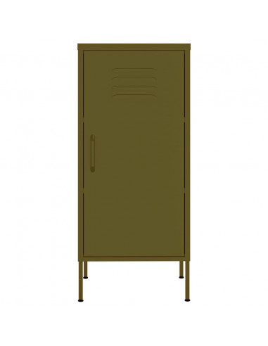 Armadietto Verde Oliva 42,5x35x101,5 cm in Acciaio